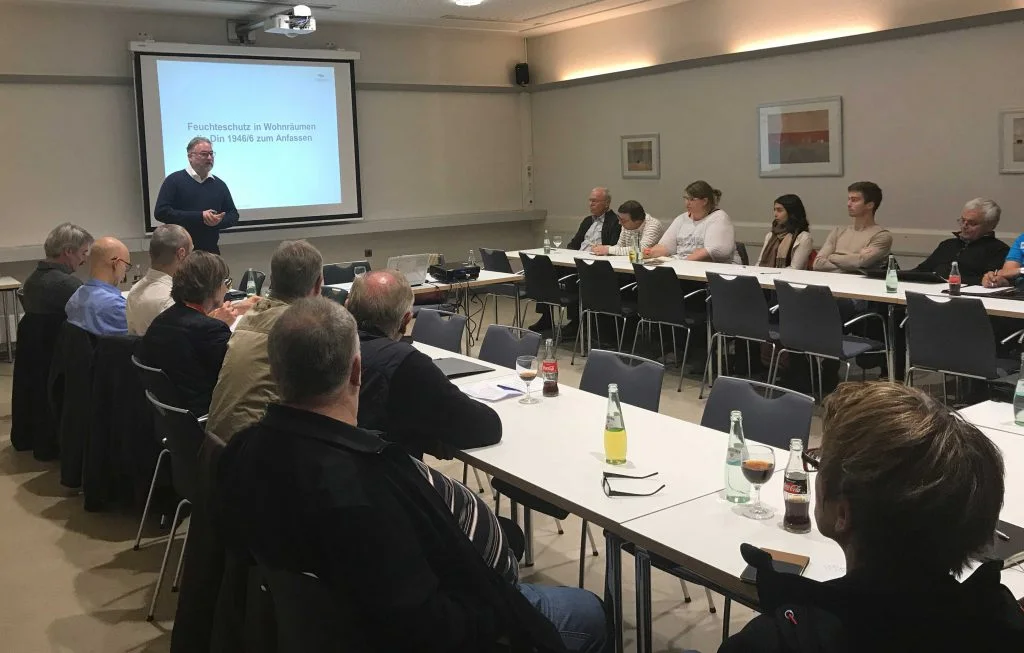 Seminar Bund Deutscher Baumeister Feuchteschutz in Wohnräumen – die DIN 1946/6
