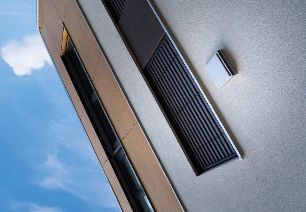 Lüfter Außenfassade Neubau