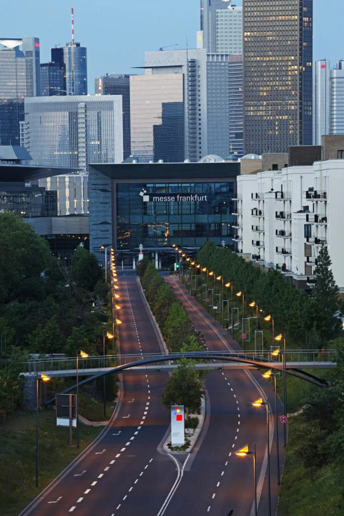 Messe Frankfurt GmbH, Blick auf das Portalhaus