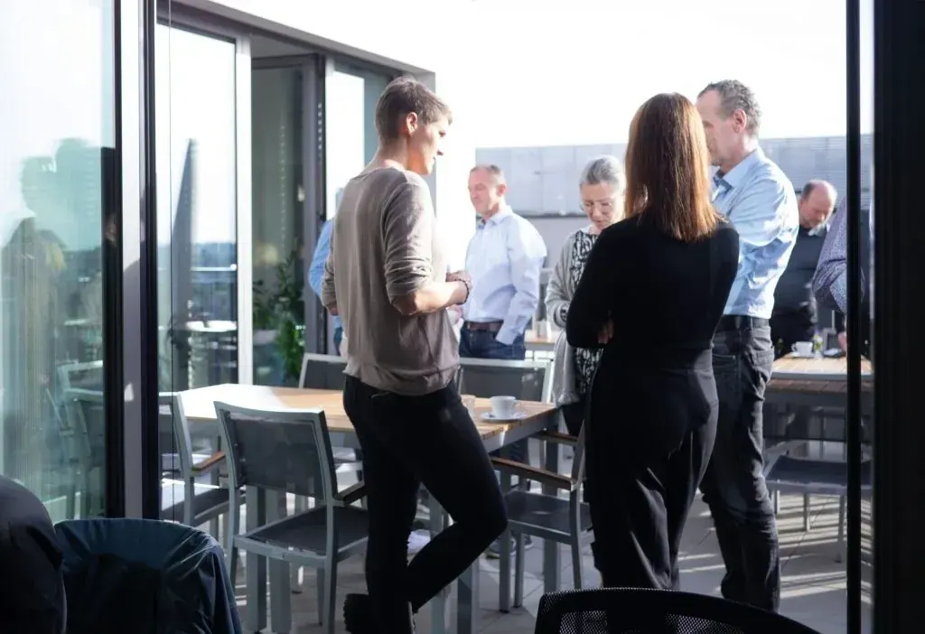 Seminar Wiesbaden, 10. Oktober 2023, auf der Dachterrasse