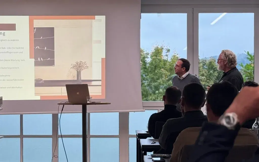 Referenten Michael Ringbauer und Joachim Schrader