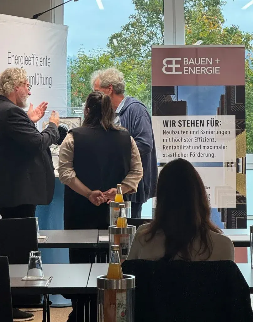 Joachim Schrader im Gespräch