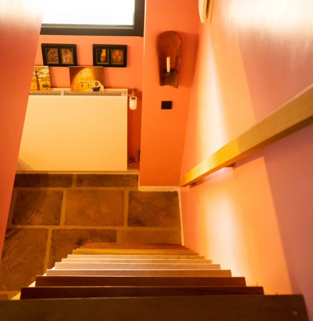Treppe zum 1. OG