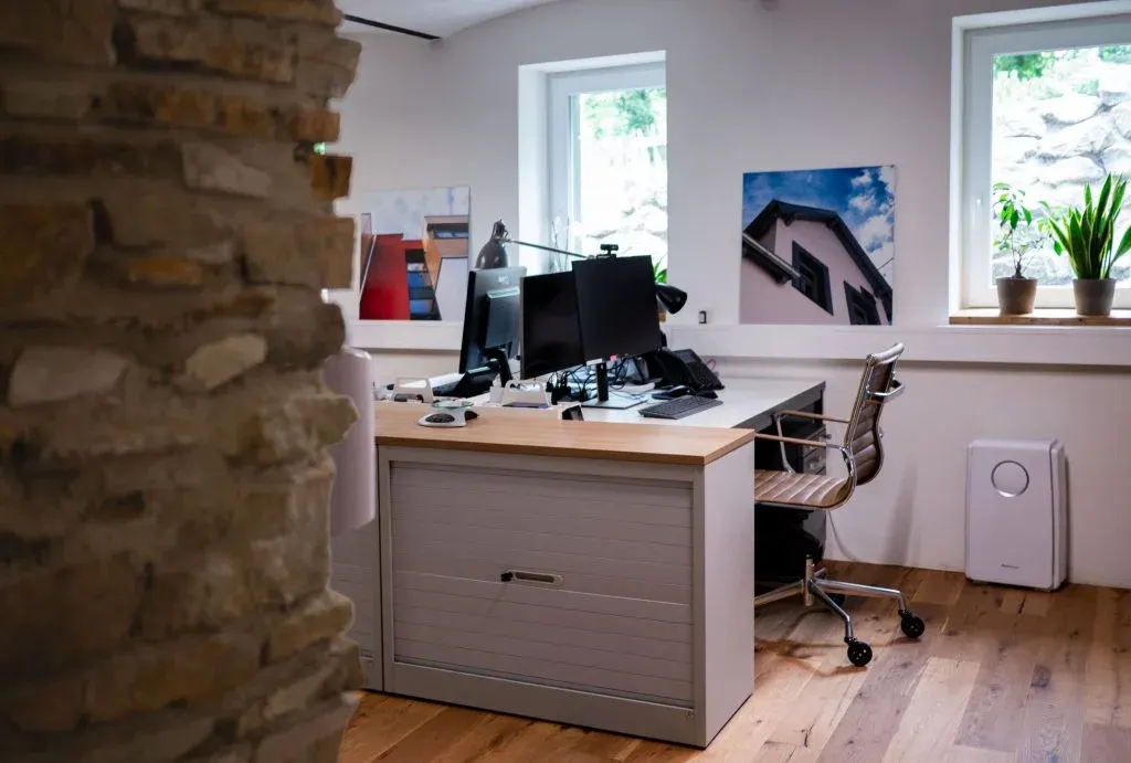 Pöntermühle 2, energetische Sanierung, Büro