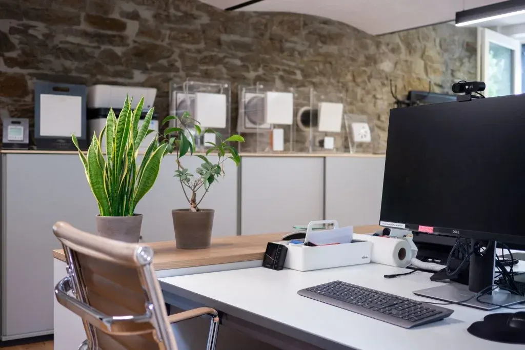 Pöntermühle 2, energetische Sanierung, Büro