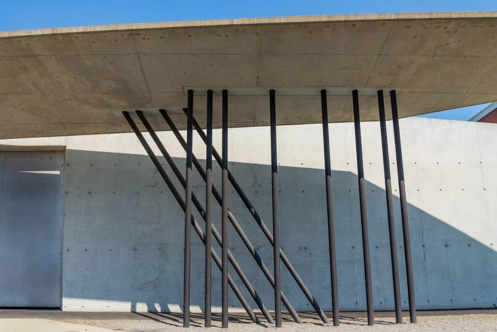 Feuerwehrhaus (1993) für das Vitra-Werk, Weil am Rhein