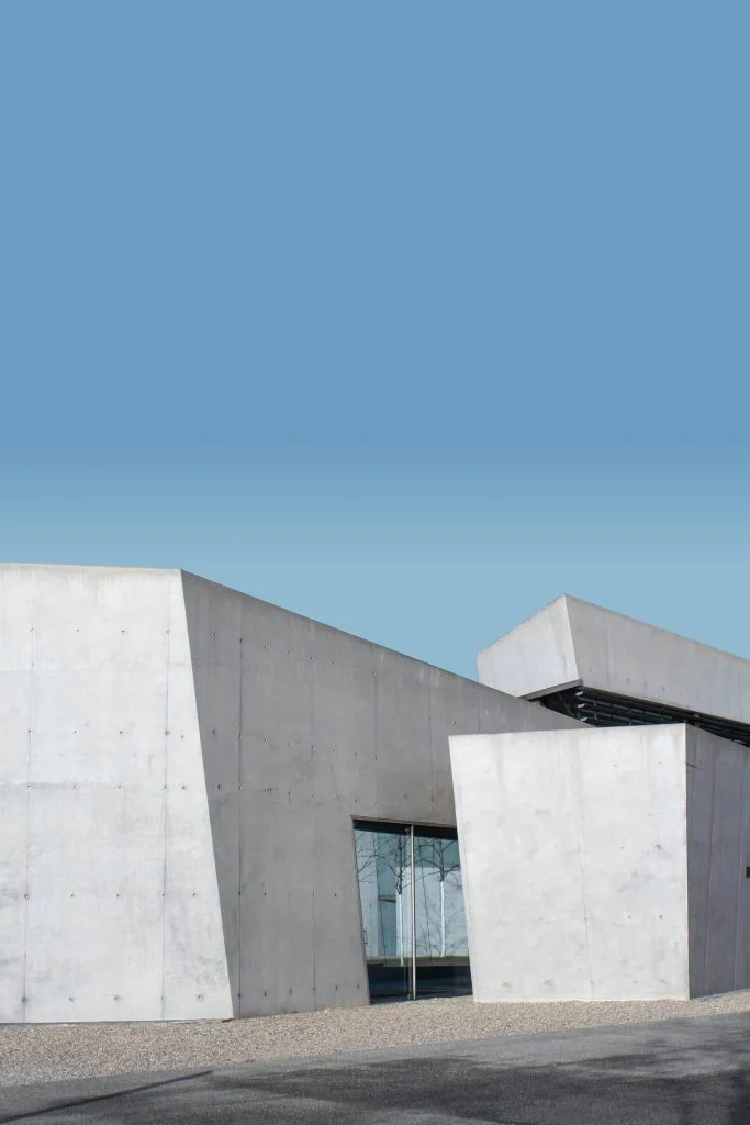 Feuerwehrhaus (1993) für das Vitra-Werk, Weil am Rhein