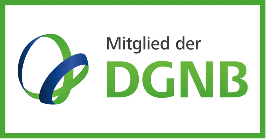 Mitglied der DGNB — Deutsche Gesellschaft für Nachhaltiges Bauen